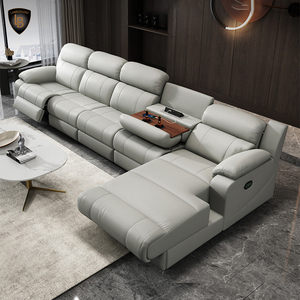 <span class=keywords><strong>Sofa</strong></span> điện đơn hiện đại kiểu Ý, da thật, đa chức năng, có góc kim loại, khuyến mãi nóng - Product Image 5