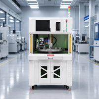 Machine de marquage laser rotative multi-stations 20W, marqueur laser à fibre automatique pour la traçabilité des pièces à refroidissement liquide
