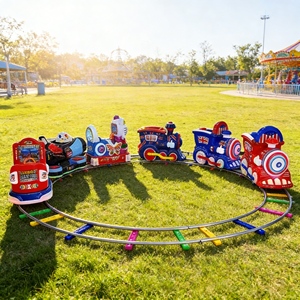Tren de Pista para Exteriores de Uso Anual, Materiales para Todas las Estaciones, para Operación de Parques de Atracciones en las Cuatro Estaciones - Product Image 3