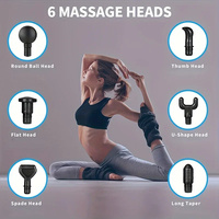 Masseur électrique multifonctionnel Corps entier Dos Cou Épaule Jambe Muscle Classique Pistolet de massage Cadeau de sport pour hommes femmes