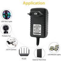 Alimentation électrique DC5.2V 2A, chargeur mural 5V 1A 2A 3A pour décodeur TV, récepteur satellite DVB Russie, adaptateur secteur LED AC DC