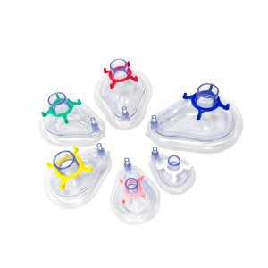 Maschera Medica per Anestesia in PVC Trasparente <span class=keywords><strong>Serie</strong></span> TW8350 Monouso con Diverse Misure per il Comfort del Paziente - Product Image 6