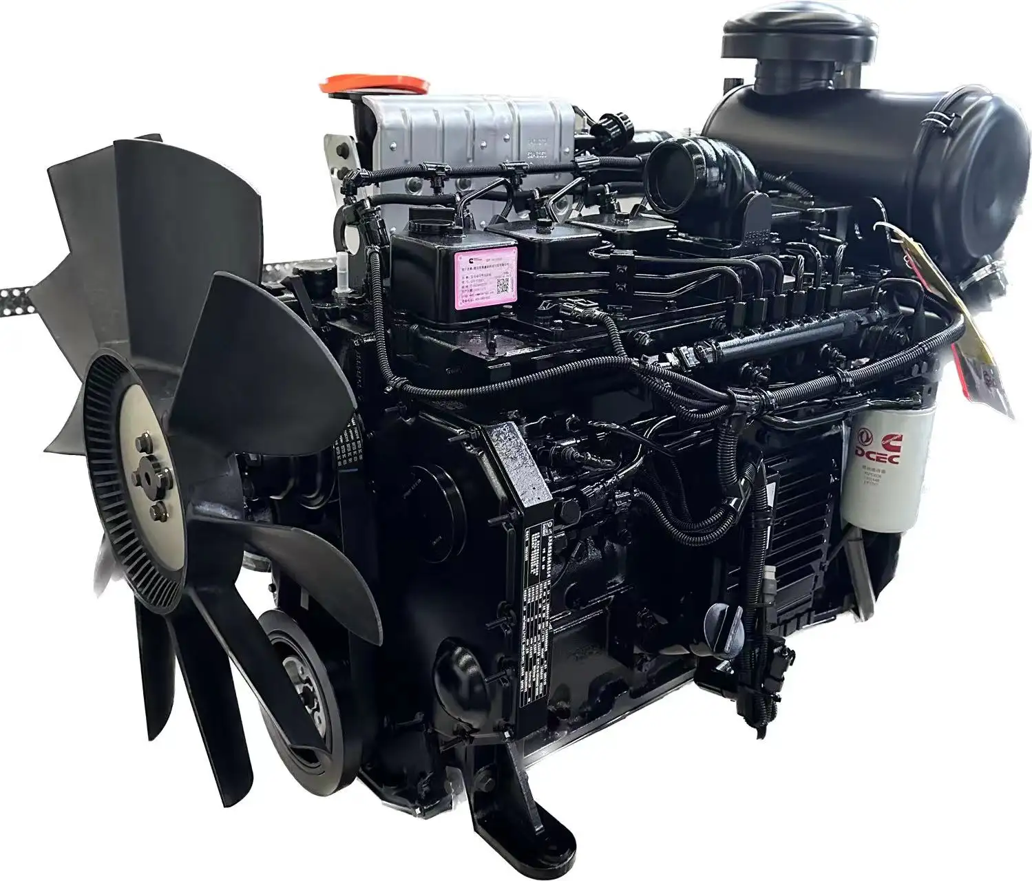 Generator Diesel tiga fase, sistem pendingin air 112kw 140kva qsb5. 9-g3