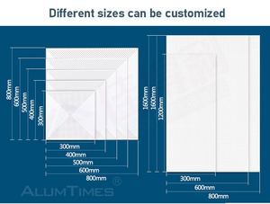 <span class=keywords><strong>Prix</strong></span> Usine 600x600 Panneaux Acoustiques en Aluminium Décoratifs pour Plafonds Métalliques, Dalles <span class=keywords><strong>de</strong></span> Plafond en Aluminium Clip-in pour Bureau, Étanche - Product Image 2