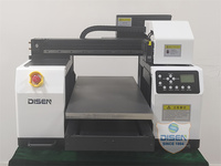 Offre Spéciale Chine Fabricant numérique A2 A3 deux i3200 tête 2400dpi jet d'encre à plat machine d'impression acrylique papier bouteille uv imprimante
