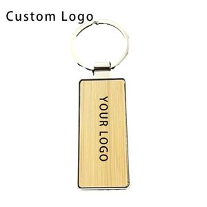 Llaveros de Madera de Haya con Forma de Corazón, Logotipo Personalizado, Duraderos y Fáciles de Llevar - Product Image 5