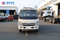 Camion compacteur à moteur diesel avec télécommande et boîte de vitesses, norme Euro 3, mini camion compacteur