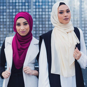 Плоский индонезийский хлопковый хиджаб, шарф батик, оптовая продажа, мусульманский хиджаб - Product Image 5