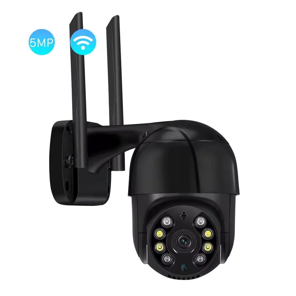 2mp Bewakingssysteem Voor Outdoor Monitor De Vigilanc Ingebouwd Sirene Waterdicht 1080P Ptz Beveiliging Intelligente Wifi Camera