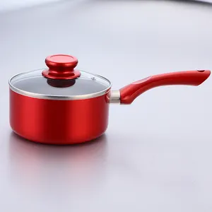 Matallic rouge sauce pan