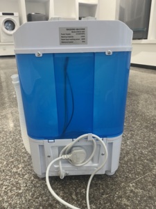 Lave-linge semi-automatique <span class=keywords><strong>à</strong></span> cuve unique de 4 kg, OEM d'usine, avec panier d'essorage amovible, petite <span class=keywords><strong>machine</strong></span> <span class=keywords><strong>à</strong></span> <span class=keywords><strong>laver</strong></span> portable - Product Image 4