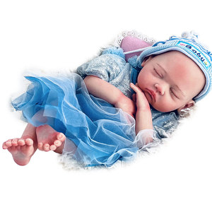 Poupée de <span class=keywords><strong>bébé</strong></span> <span class=keywords><strong>fille</strong></span> <span class=keywords><strong>Reborn</strong></span> en Silicone solide de 45CM, corps <span class=keywords><strong>très</strong></span> doux, <span class=keywords><strong>réaliste</strong></span>, <span class=keywords><strong>réaliste</strong></span>, cadeaux d'anniversaire de <span class=keywords><strong>bébé</strong></span> <span class=keywords><strong>Reborn</strong></span> - Product Image 3