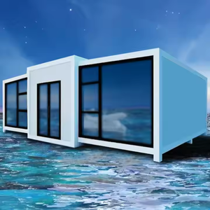 Casa Prefabricada de Lujo, Oficina Modular de Instalación Rápida, Mini Casa Contenedor con Estructura de Acero Hecha de Material Sándwich - Product Image 2