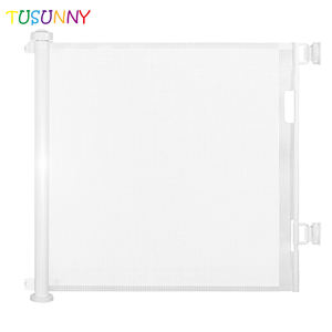 Barrière de sécurité pour bébé écologique, barrière de sécurité pour <span class=keywords><strong>escalier</strong></span>, barrière de sécurité rétractable en maille, barrière de sécurité pour bébé facile à fixer au mur, barrière de sécurité pour bébé à fermeture facile - Product Image 3