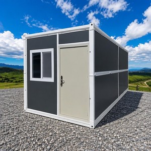 20FT 40FT Modular Folding Container House <b>Camping</b> Foldable Small Tiny Container House Home Office - Product Image 1