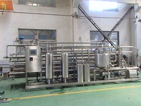 Homogénéisateur Pasteurisation UHT 1000L Ligne de production laitière Usine de transformation du lait