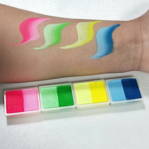 Mẫu miễn phí nhãn hiệu riêng bán buôn 10 gam waterbased UV Neon mặt cơ thể sơn Sơn - Product Image 1