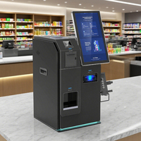 Kiosque de 10.1 pouces Recycleur d'argent liquide Terminal de recyclage de pièces de monnaie Kiosque de paiement en libre-service Kiosque de recyclage d'argent liquide