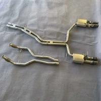 Tuyau d'échappement Catback Valvetronic en acier inoxydable poli miroir DZ pour Audi A6 A7 S6 S7 C7 2.8L 3.0T 4.0T Haute Performance