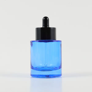 Emballage <span class=keywords><strong>de</strong></span> flacon <span class=keywords><strong>de</strong></span> sérum pour le visage <span class=keywords><strong>de</strong></span> luxe personnalisé professionnel 15 30 60 120 ml, flacon compte-gouttes en verre rond pour huile essentielle - Product Image 3