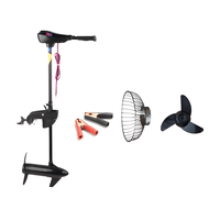 Moteur hors-bord électrique à courant continu 12V 24V à balais, robuste et durable, pour bateau de pêche, HK 18-86lbs, état neuf