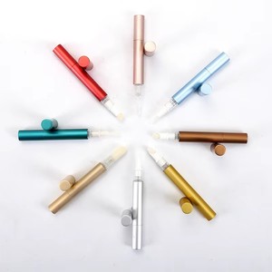 หลอดอลูมิเนียมบรรจุภัณฑ์เครื่องสำอางขนาด 2 มล. 3 มล. แบบหรูหรา สำหรับลิปสติกและลิปกลอส พร้อมหัวแปรง - Product Image 3