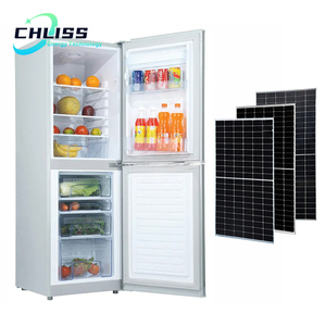 Réfrigérateur-congélateur <span class=keywords><strong>solaire</strong></span> <span class=keywords><strong>12V</strong></span> 24V DC pour la maison, avec <span class=keywords><strong>panneau</strong></span> <span class=keywords><strong>solaire</strong></span> - Product Image 1
