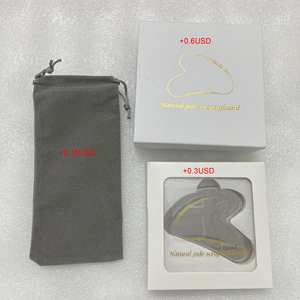 Trend ürünleri 2026 yeni gelenler aracı paslanmaz çelik Metal Gua Sha kazıma gustone taş - Product Image 6