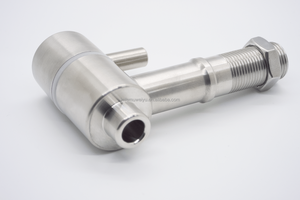 Grifo de Agua Fría Moderno de Acero Inoxidable 304 para Dispensadores de Vino y Cerveza, Montado en la Pared, Acabado Cromado Brillante, Uso en Baños, Fácil Instalación - Product Image 4