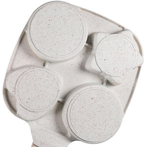 Estufas de Gas de inducción compatibles duales calientes Sun Moon Star Maifan Stone Sartén antiadherente Sartén de fondo plano para tortillas de hamburguesas de huevo - Product Image 5