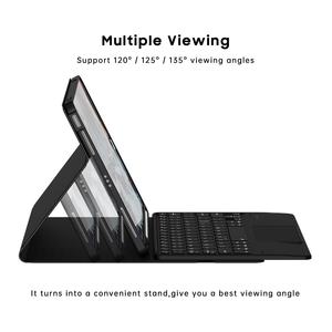 Consegna veloce per la tastiera intelligente del dente blu senza fili con il <span class=keywords><strong>Touchpad</strong></span> per iPad - Product Image 6