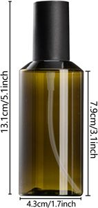 Custom logo Printing Luxury PET 100ml 150ml Refillable PET Plastic Skincare Bottles Empty Toner Cosmetic <b>Containers</b> - Product Image 2