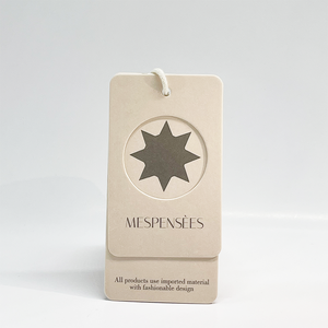 Etiqueta personalizada de protección ambiental, con diseño de logotipo e impresión, etiqueta de embalaje de ropa de moda, etiqueta de ropa - Product Image 3