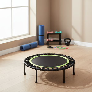 <span class=keywords><strong>Mini</strong></span> Trampolín Portátil Zoshine con Bandas Elásticas <span class=keywords><strong>de</strong></span> Resistencia, Salto Seguro y Silencioso para Ejercicio y Entrenamiento <span class=keywords><strong>de</strong></span> Fuerza - Product Image 1