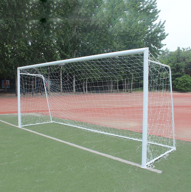 Portable Competition Soccer Goal Steel Backyard Football Goal With All Net