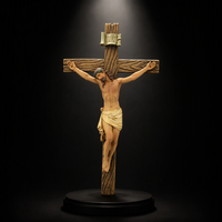 Résine jésus christ crucifix croix catholiques pour La Maison chapelle décoration