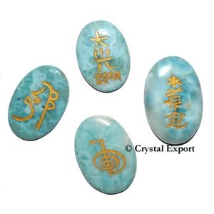 Juego de piedras de ojo de tigre, juego de Reiki Usui, el más vendido - Product Image 1