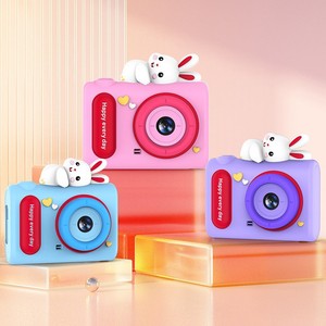 กล้องมินิใหม่สำหรับเด็ก กล้องดิจิตอลความละเอียดสูง พร้อมเคส<span class=keywords><strong>การ์ตูน</strong></span>ป้องกัน กล้องของเล่นสำหรับเด็ก - Product Image 1