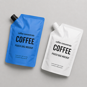 Sacchetto Portatile da 30ml per Caffè Espresso Liquido, Busta con Beccuccio per Concentrato di Caffè - Product Image 1