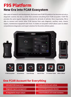 Scanner de diagnostic automobile et de machinerie FCAR F9S-G F9SG 12V & 24V pour moteurs diesel et essence
