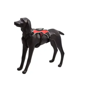 Großhandel Haustier bekleidung Red <span class=keywords><strong>Hunting</strong></span> Harness Tactical <span class=keywords><strong>Dog</strong></span> Weste mit Stütz griff - Product Image 1