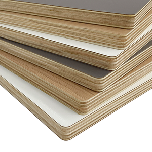 Contreplaqué moderne E0 4x8 pieds 18 mm avec âme en bois dur naturel et placage mélaminé pour meubles, hôtels et appartements - Product Image 2