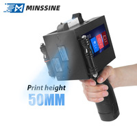 2024NEW 1-50,8mm Tinta de impresión Impresora de chorro de mano de secado rápido Máquina de impresión de caracteres grandes de doble cabezal