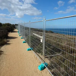 Recinzione temporanea di alta qualità Australia noleggio recinzione mobile per il cantiere