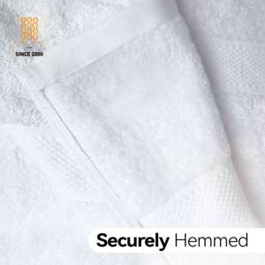 Bộ khăn tắm cao cấp 100% cotton, siêu thấm hút & mềm mại, chất lượng khách sạn, thiết kế sang trọng như satin, khăn tay cotton cao cấp. - Product Image 2