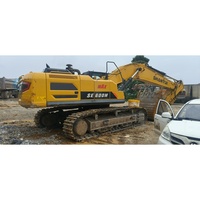 Excavator Hidrolik Shantui SE600H-10W 55 Ton Bekas, Termasuk Suku Cadang Gratis untuk Pekerjaan Pemuatan Beban Atas dan Batuan Berat di Tambang Terbuka