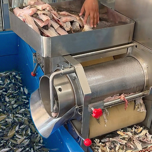 Ticari Karides Soyma Kabuk Çıkarma İşleme Makinesi Balık Kılçık Ayırma Makinesi Balık Kılçığı Çıkarıcı Satılık - Product Image 3