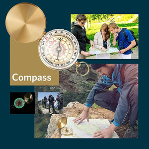 Kit de survie en plein air, lame de 21 cm, équipement d'urgence multifonctionnel, équipement compact pour l'aventure en milieu sauvage - Product Image 4