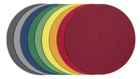 Tapis en feutre antistatique personnalisé avec logo, 12 pouces, pour DJ professionnel, lecteur de disques vinyles, platine