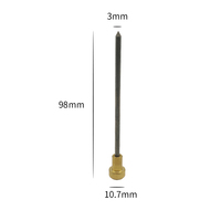 Marqueur pneumatique à micropercussion Zixu pour gravure profonde, série coque en aluminium 1 mm, ensemble de stylets et aiguilles de marquage pour texte sur moule